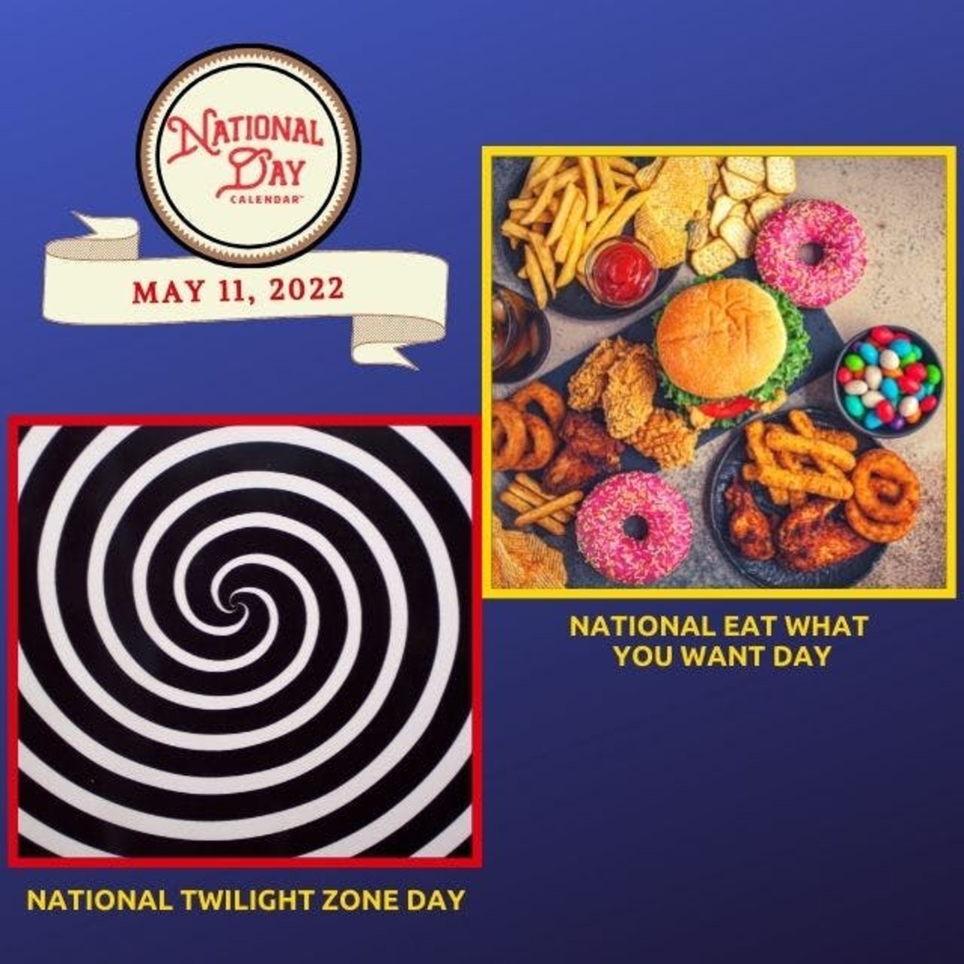 NATIONAL TWILIGHT ZONE DAY - May 11 - National Day Calendar