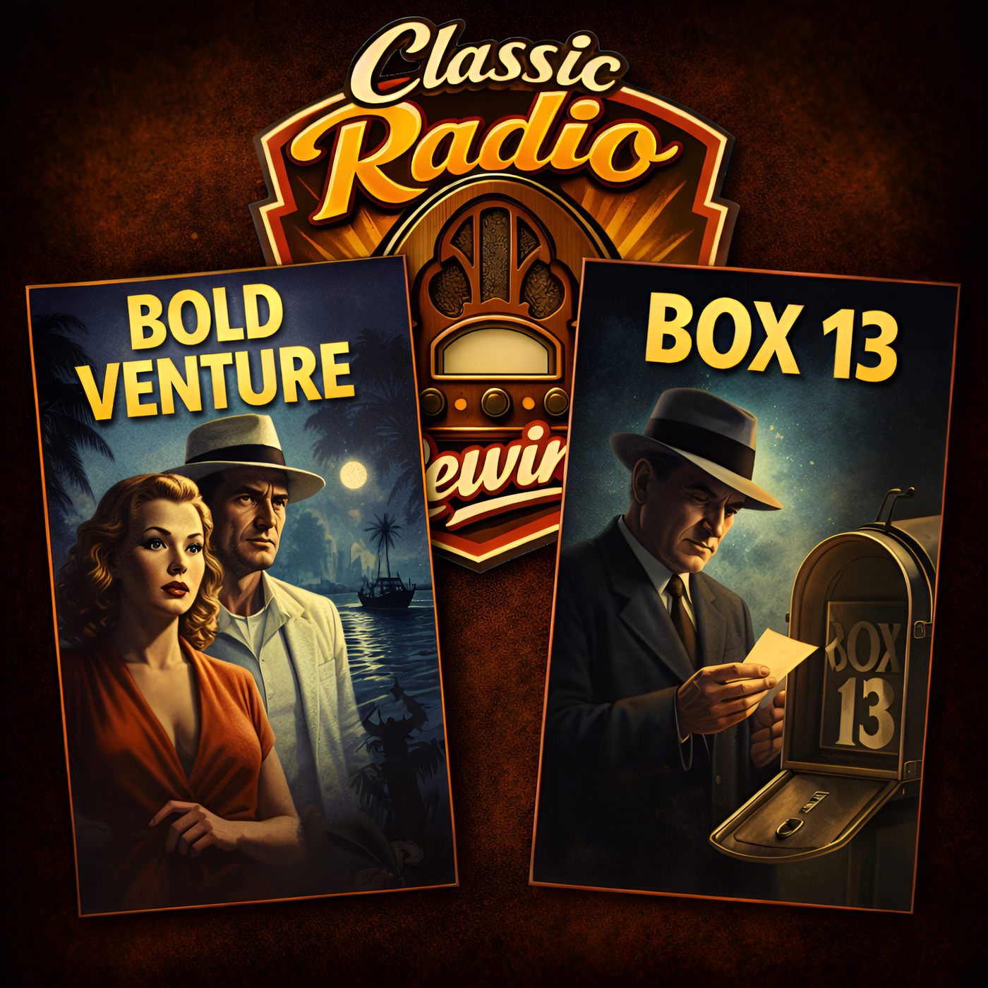 Bold Venture / Box 13 (Old Time Radio Mystery)