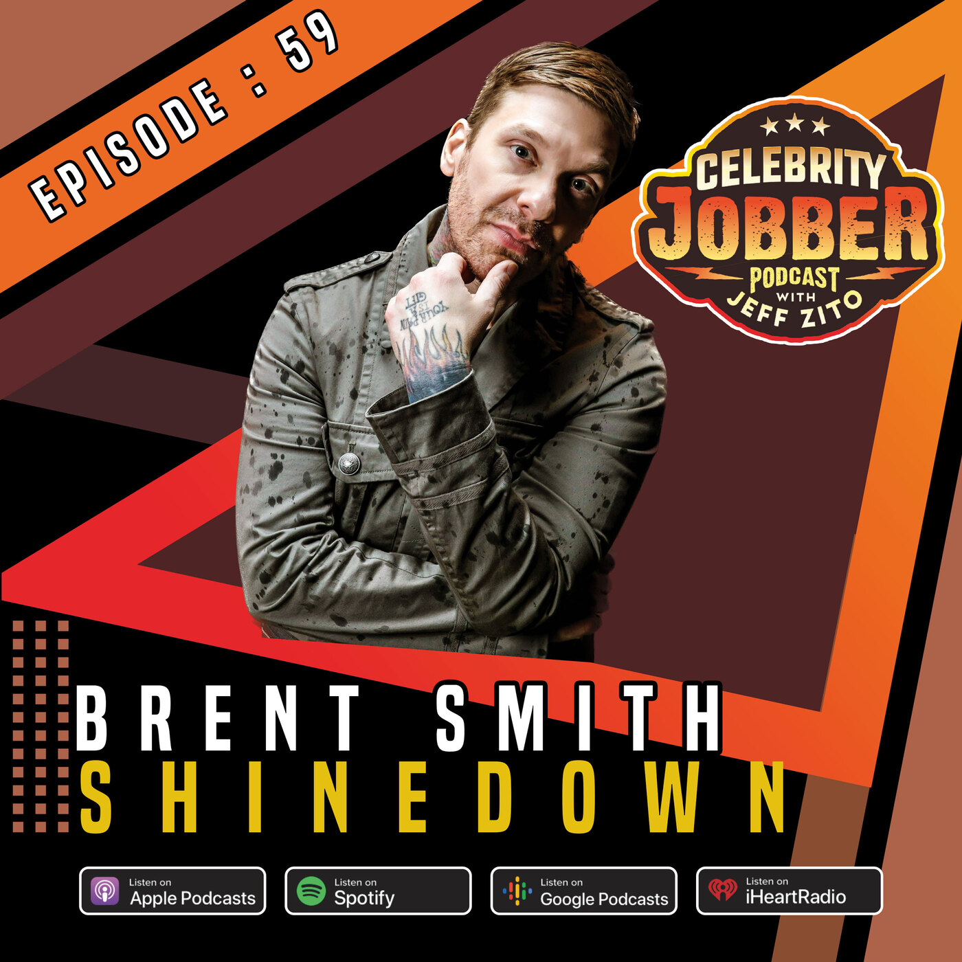 Celebrity Jobber with Jeff Zito - Brent Smith from Shinedown