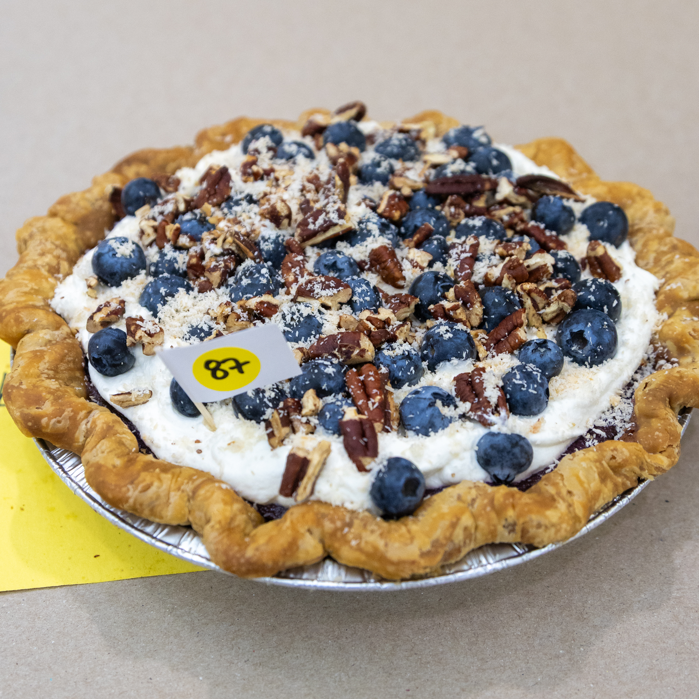 An ube blueberry pie wins PieFest 2026