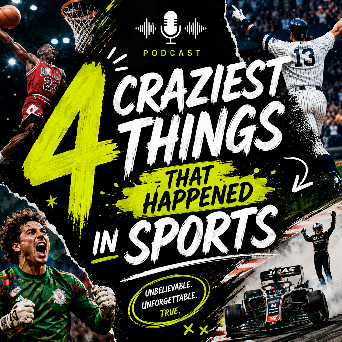 4 Craziest Things That Happened in Sports podcast artwork