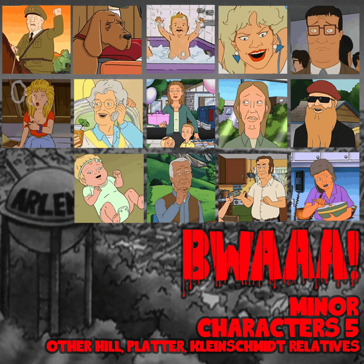 KOTH Minor Characters 4: Other Gribbles, Dauterives, and Boomhauers -  BWAAA! a King of the Hill Podcast