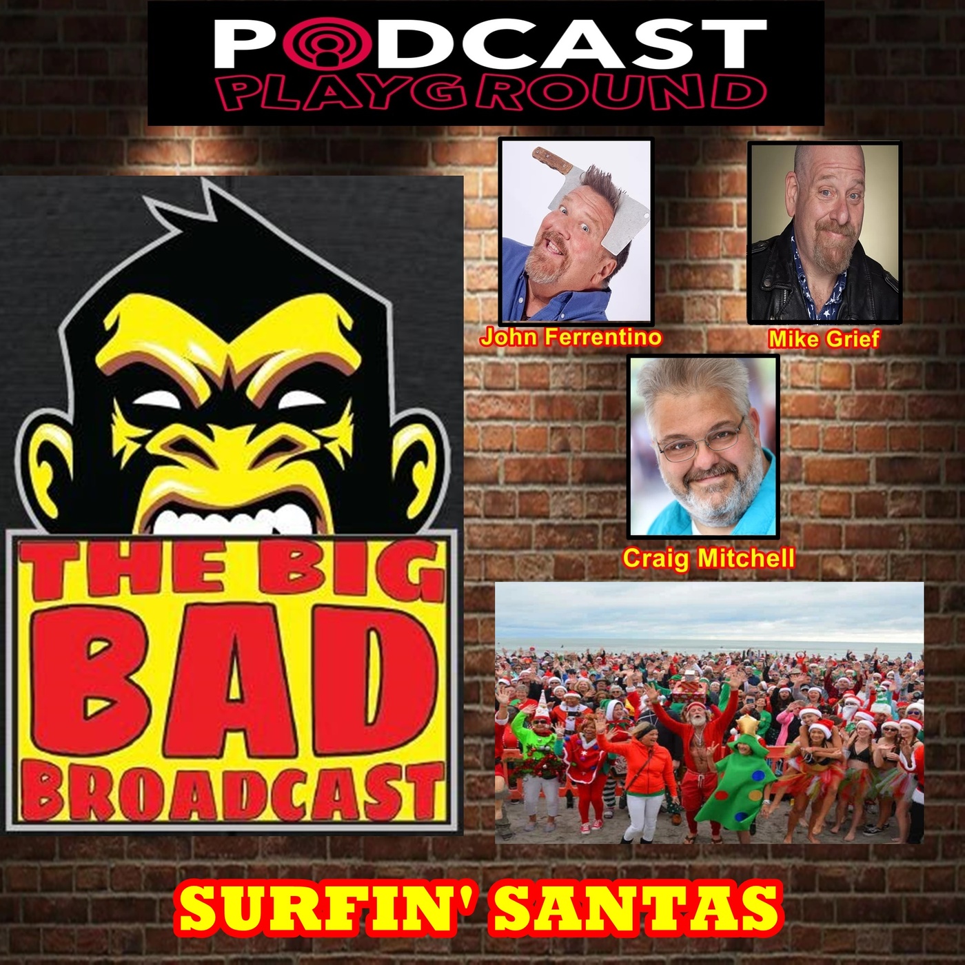 The Big Bad Broadcast EP 102 -- SURFIN' SANTAS episode artwork