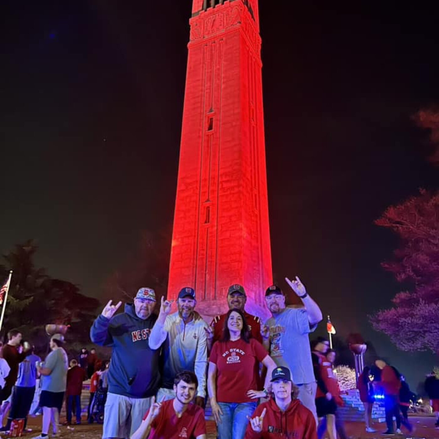 Light It Red! Everyone Showed up for this Tower Lighting!