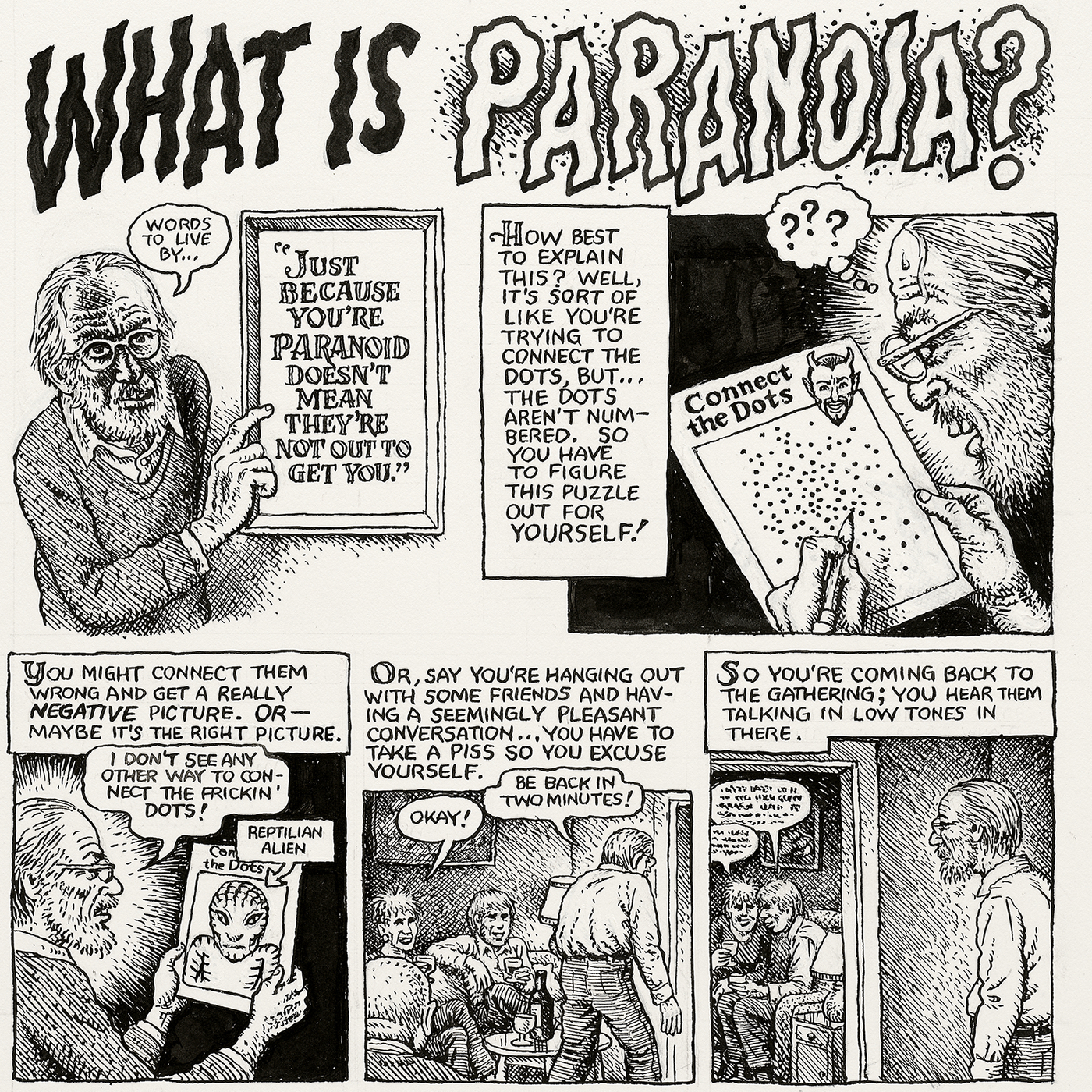 R. Crumb’s Zwirner Gallery show a ‘culmination of his obsessions’