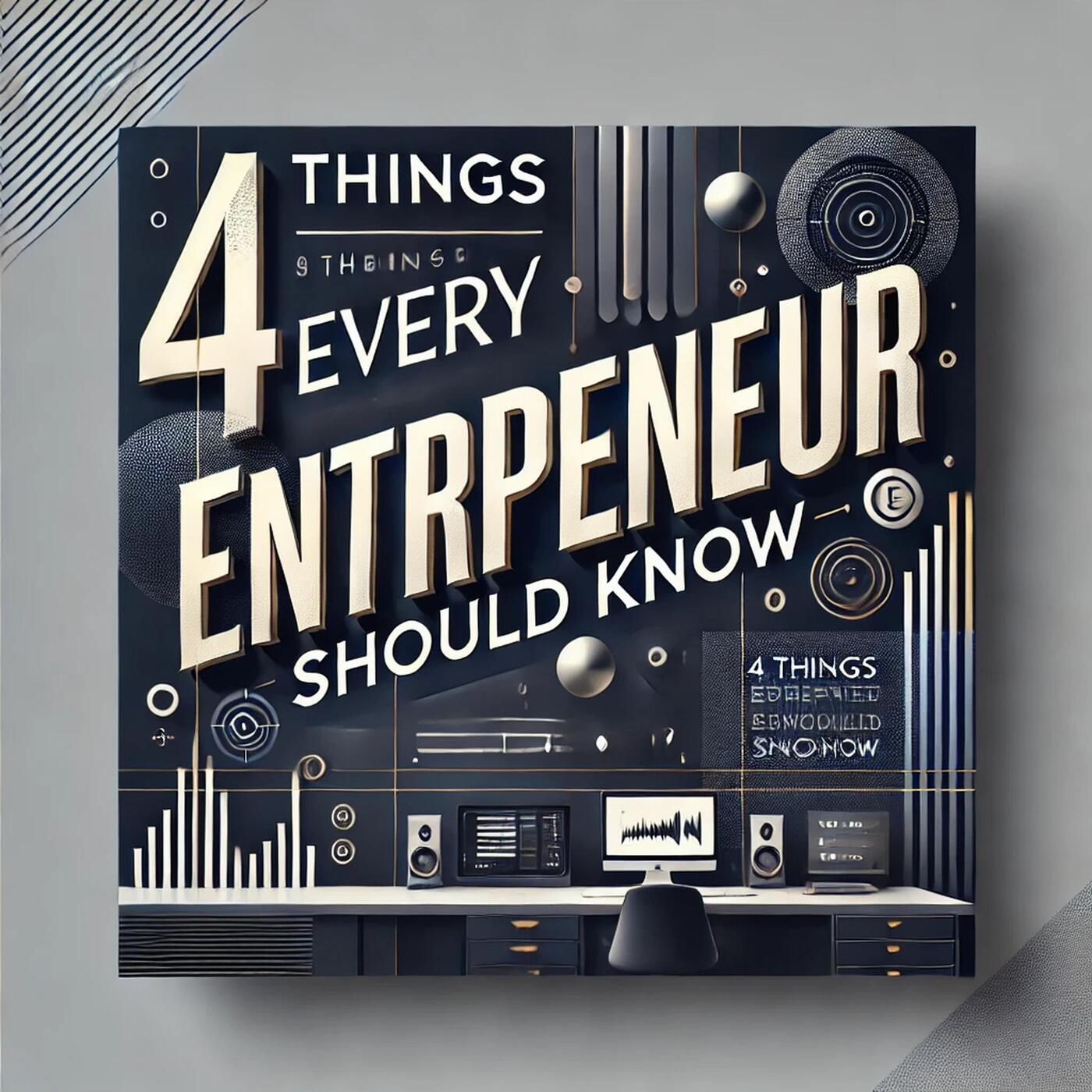 4 Things Every Entrepreneur Should Know