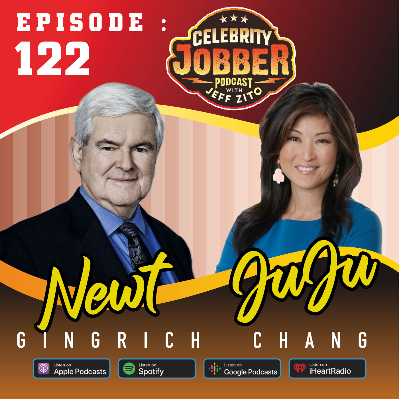 Celebrity Jobber with Jeff Zito - Newt Gingrich / JuJu Chang