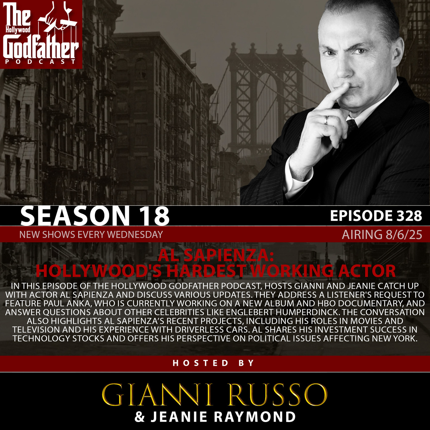 S18|E328: Al Sapienza: Hollywood's Hardest Working Actor