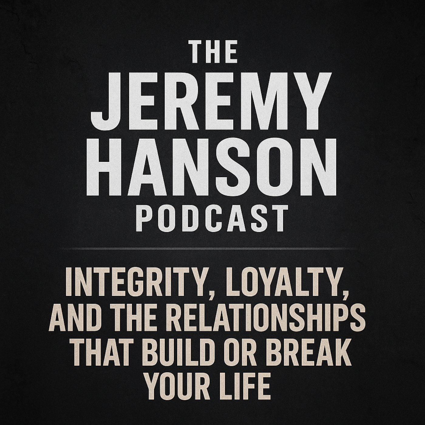 Optimized Entrepreneur: Why Integrity and Relationships Decide Your Entire Future