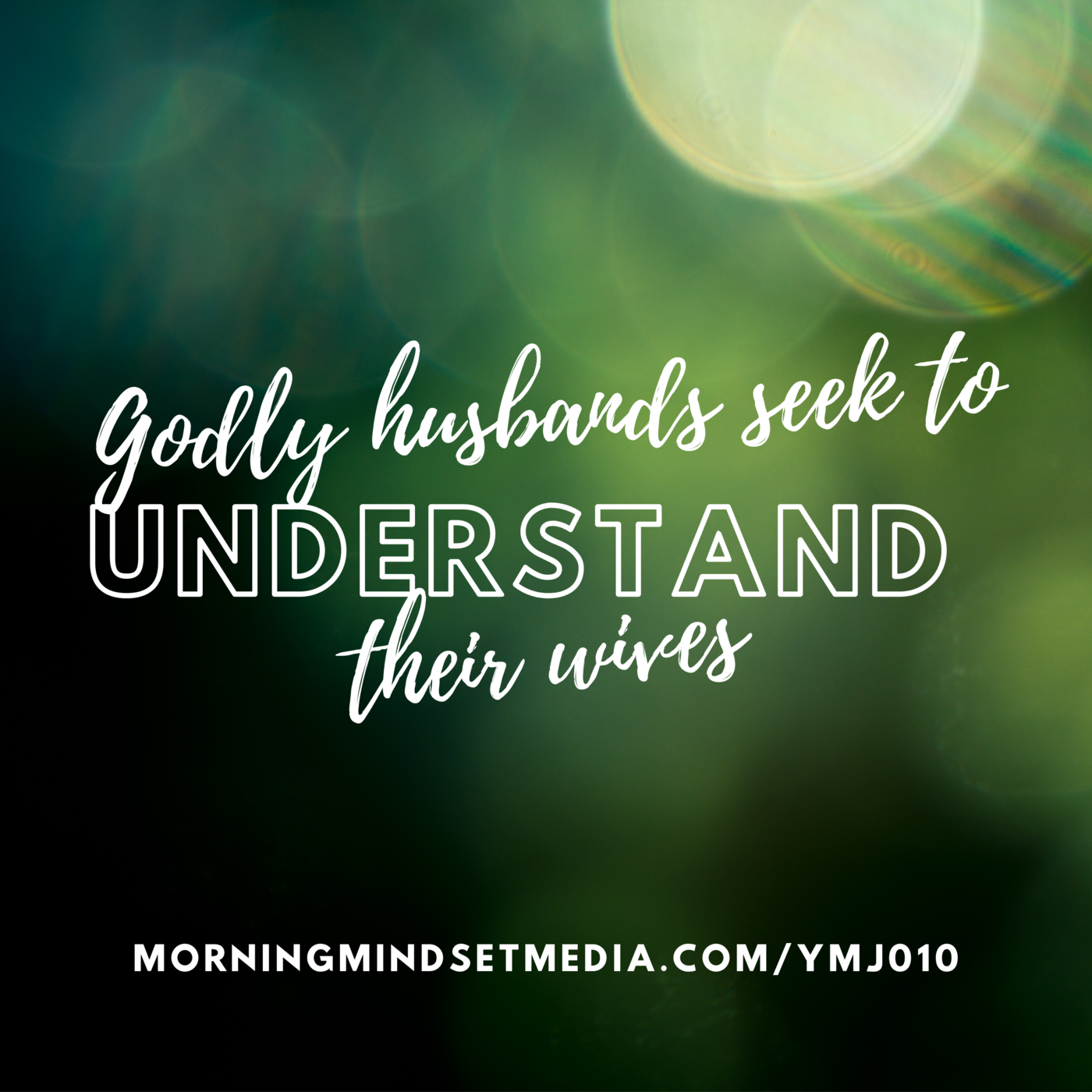 010: Godly husbands seek to understand (Biblical roles in marriage)