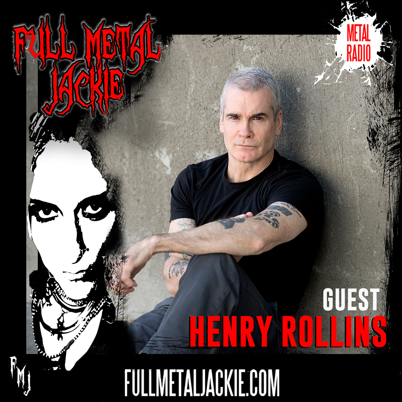 Henry Rollins on The FMJ RADIO SHOW!