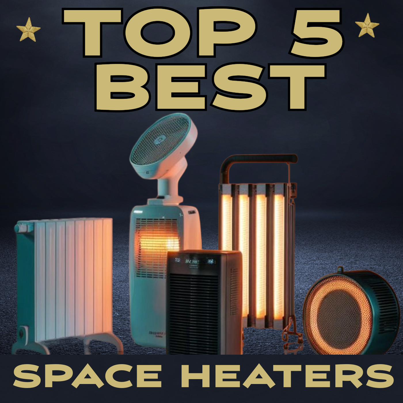 Top 5 Best Home Space Heaters