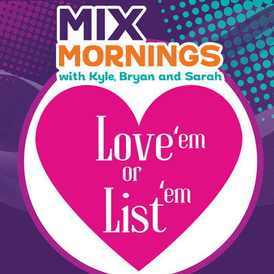 MIX Mornings with Kyle, Bryan and Sarah