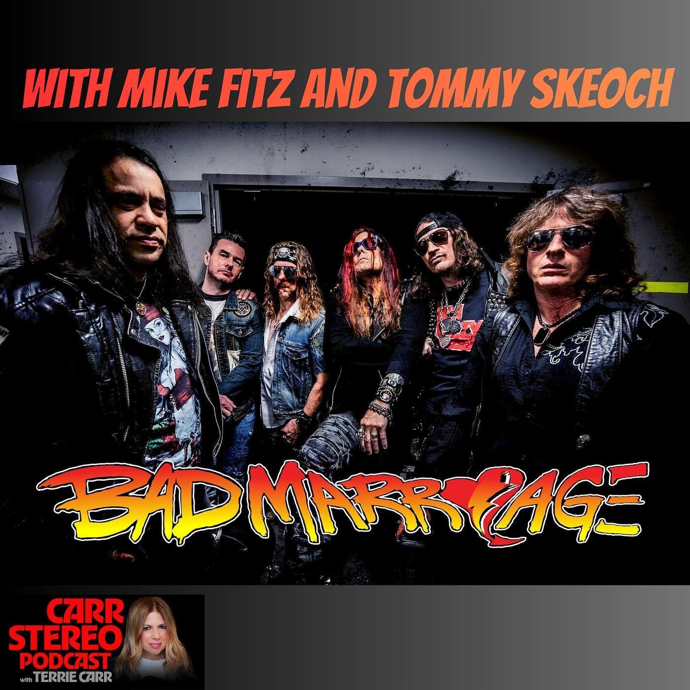 Mike Fitz and Tommy Skeoch From Bad Marriage on The Spirit Of Rock And Roll