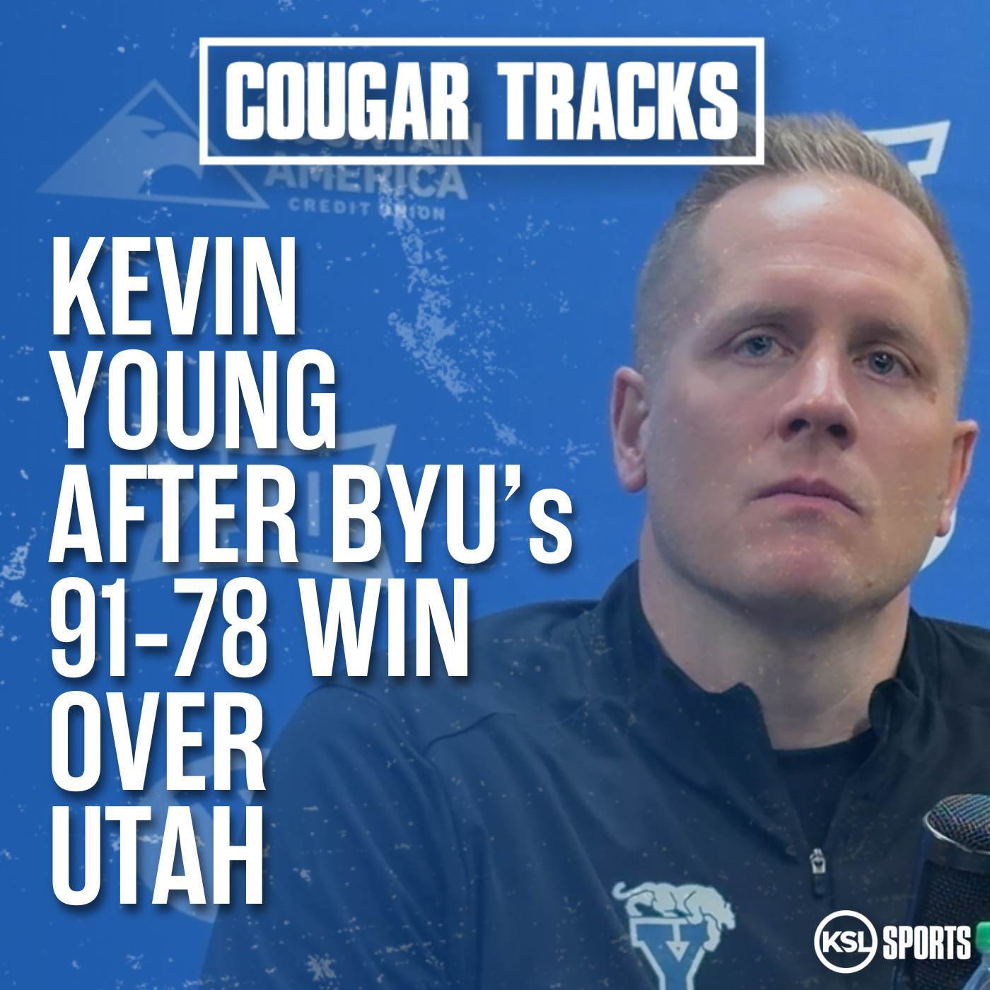 Kevin Young Postgame After BYU's 91-78 Win Over Utah
