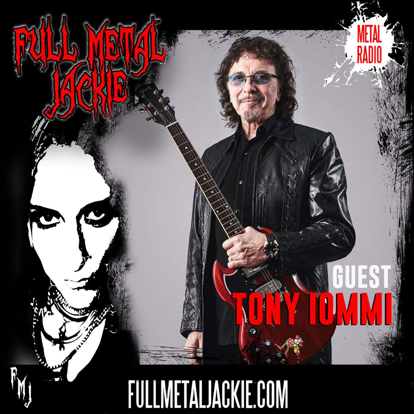 Tony Iommi on the Full Metal Jackie Radio Show!