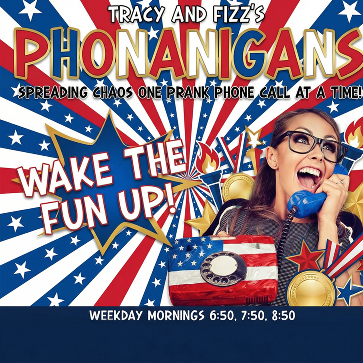 Who's ready for some Olympic RAPS! USA USA! We're calling Beth who works at a training center because we want to give provide our talents to the Olympians