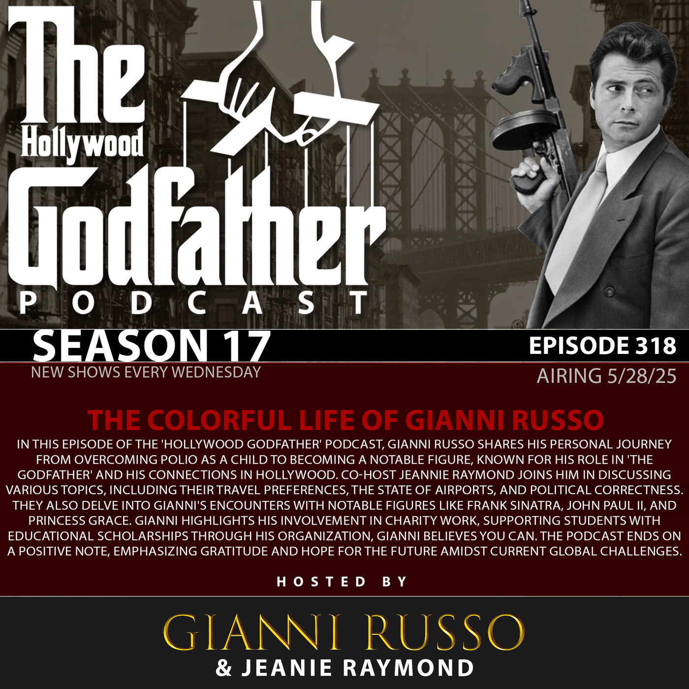 S17|E318: The Colorful Life of Gianni Russo