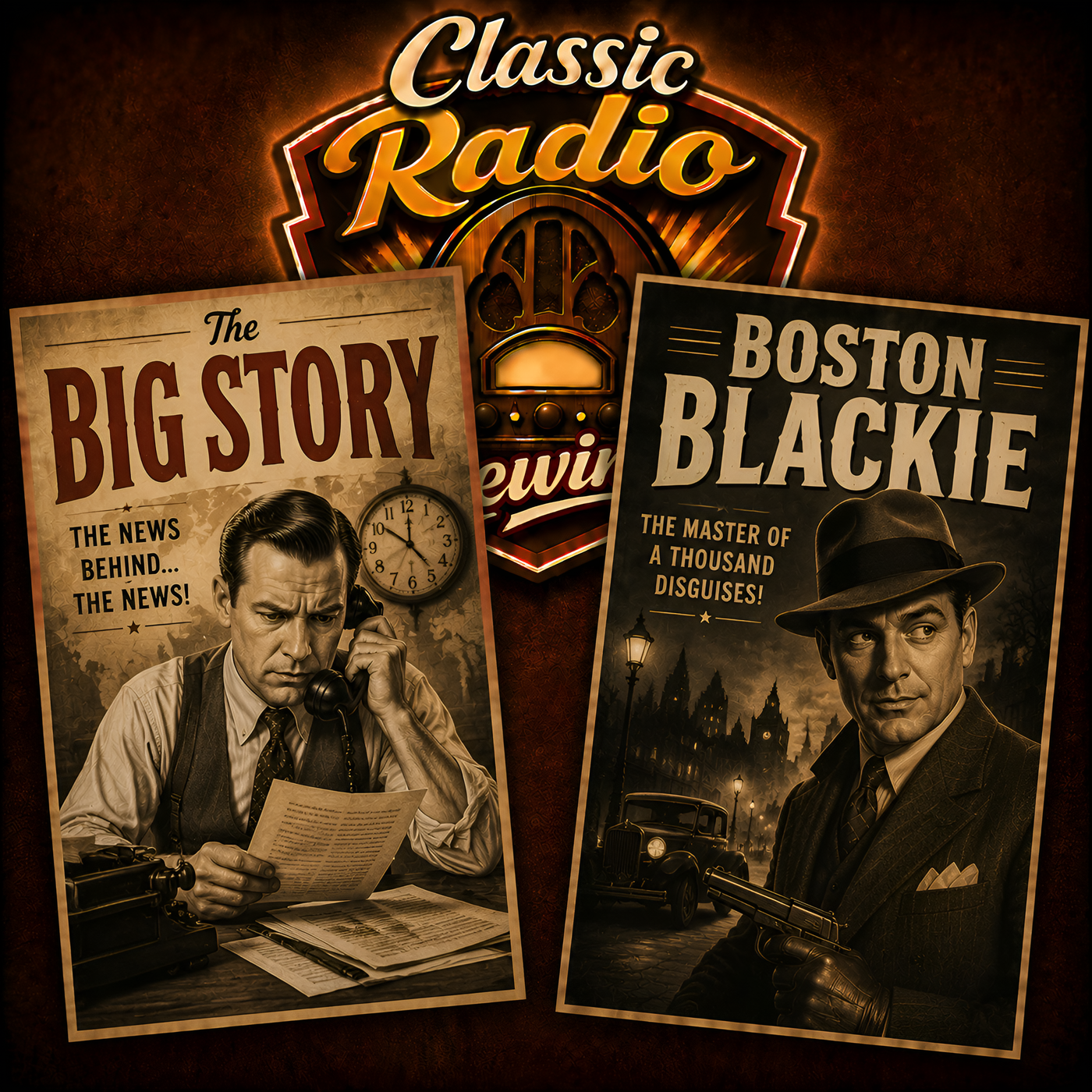 Boston Blackie / The Big Story (Old Time Radio Variety)