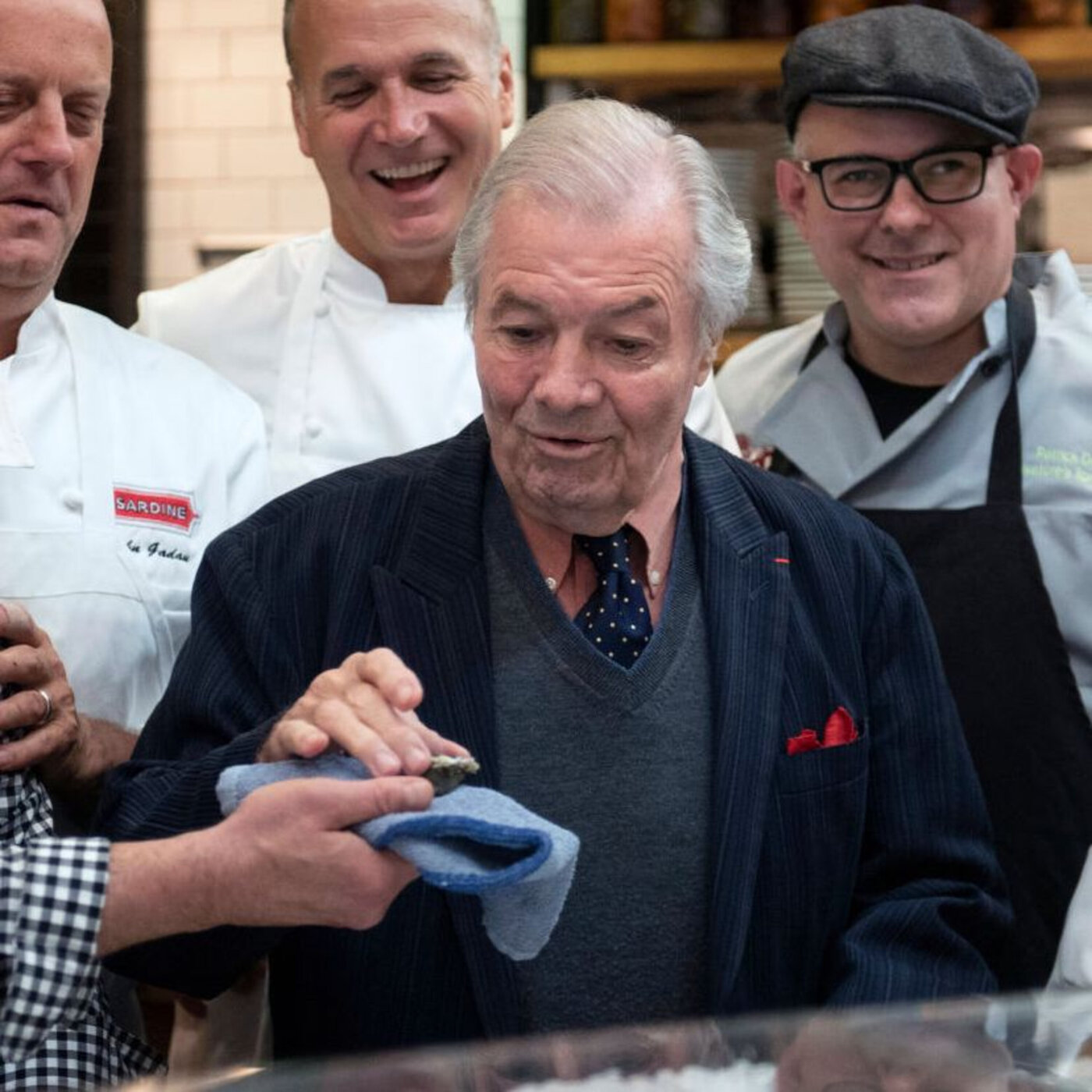Behind the scenes at dinner with Jacques