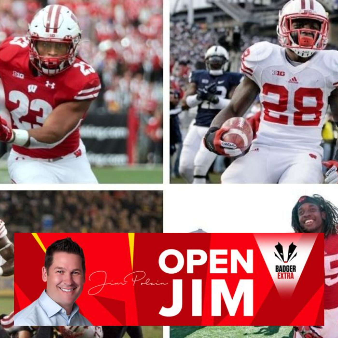 Episode 39 Open Jim Snippet: Polzin's top UW football players at each jersey number