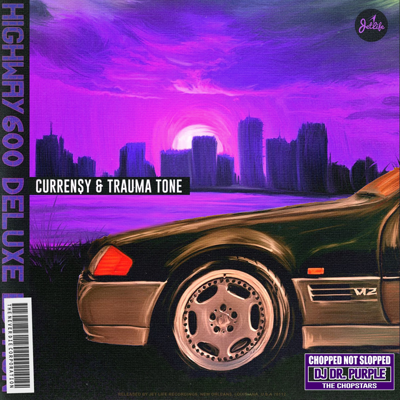 Curren$y & TraumaTone - Highway 600 Deluxe (ChopNotSlop Remix)