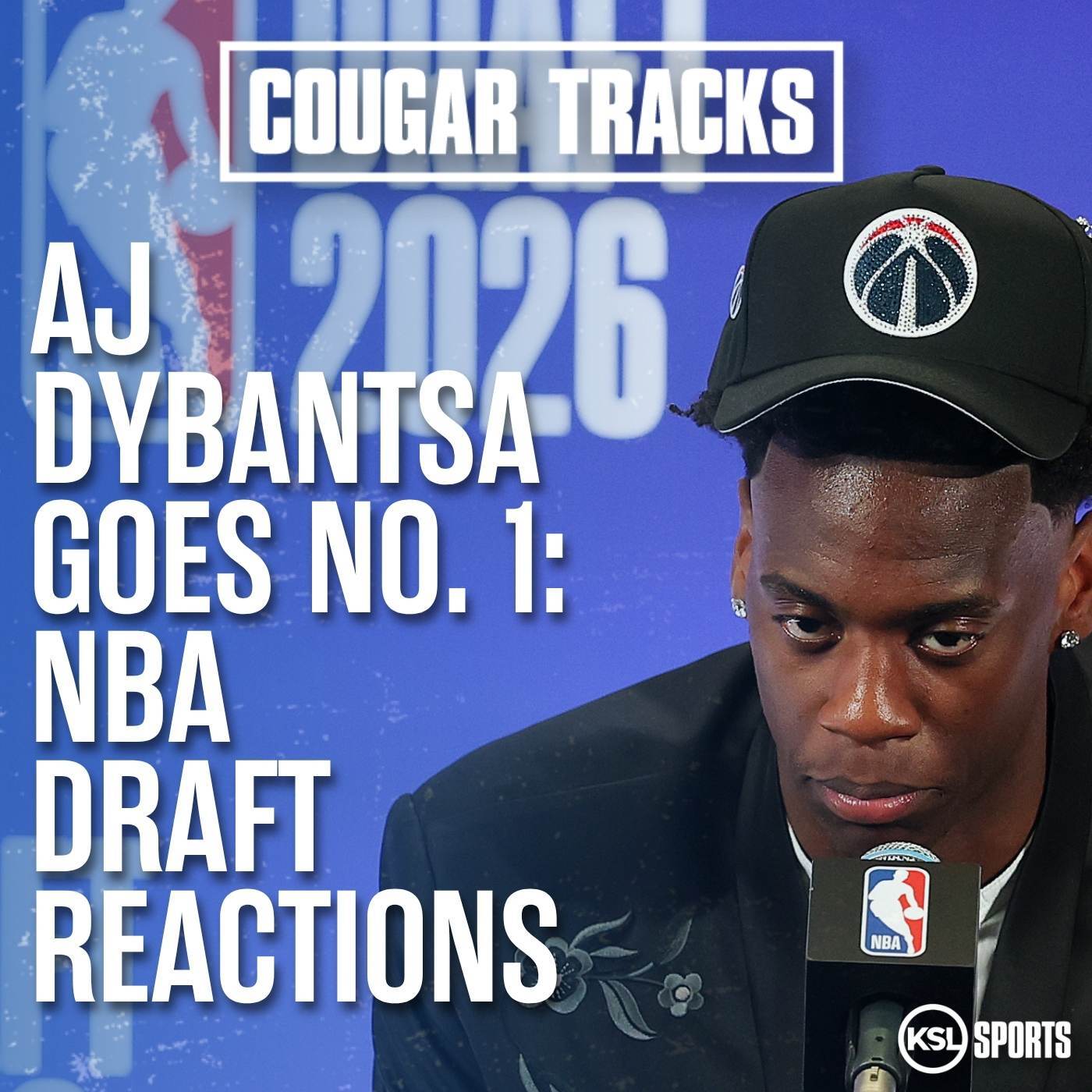 AJ Dybantsa goes No. 1 to the Wizards: NBA draft first round reactions episode artwork