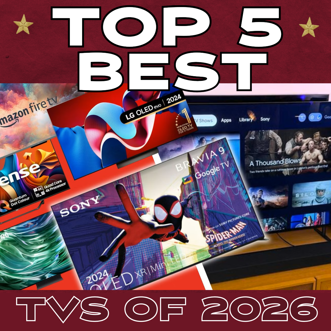 Top 5 Best TVs of 2026