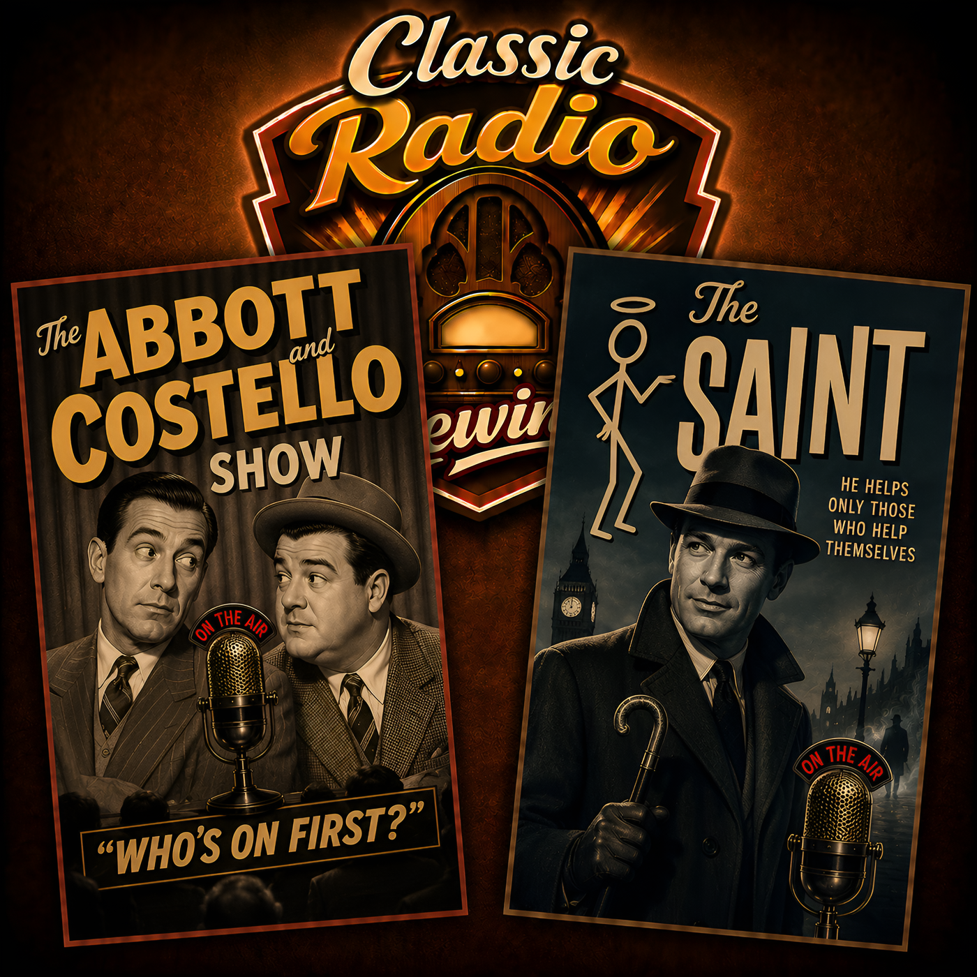 The Abbott and Costello Show / The Saint (Old Time Radio Variety)