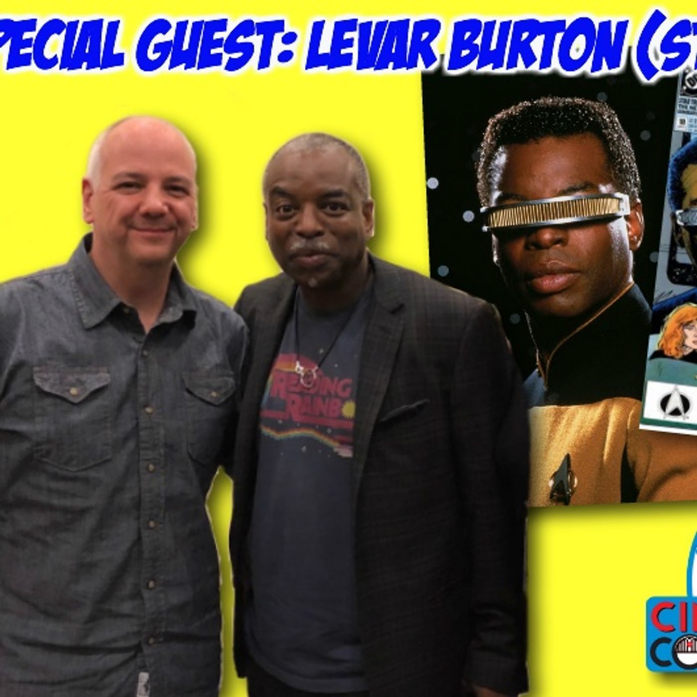 #247: Comic Book Central at Cincinnati Comic Expo Part Three with LeVar Burton