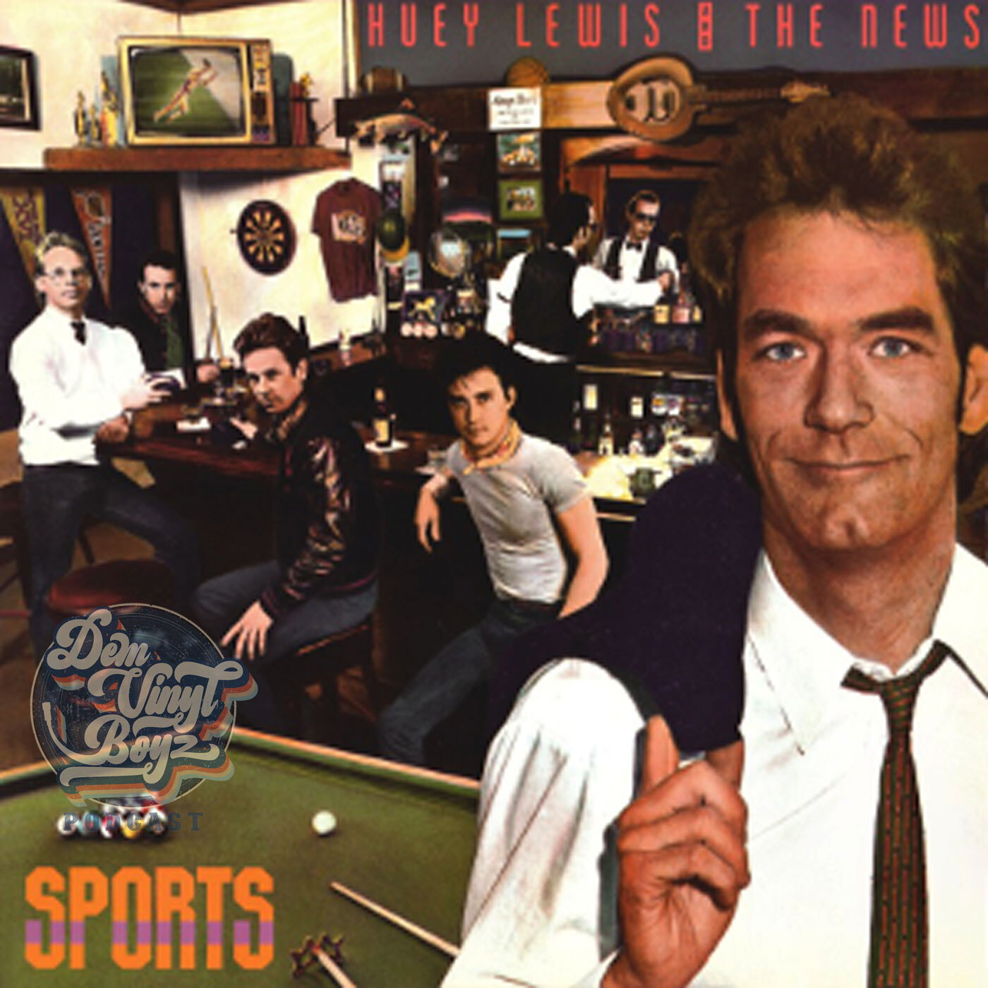 Dem Vinyl Boyz EP 96 - Huey Lewis and the News - Sports