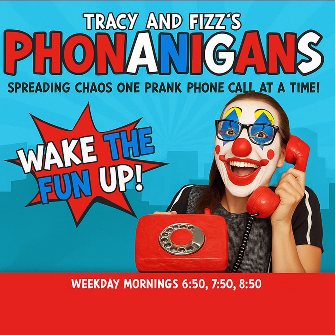 We're not clowning around here!  We're calling Jay who runs a Haunted House because we need him to pull all of his scary clowns...because its bad for our clown business! 