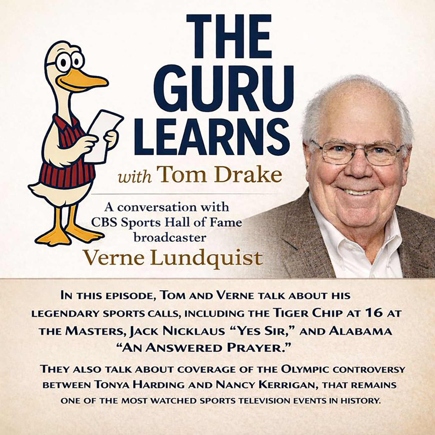 Dec. 19, 2025 A convesation with CBS Sports Hall of Fame Broadcaster Verne Lundquist