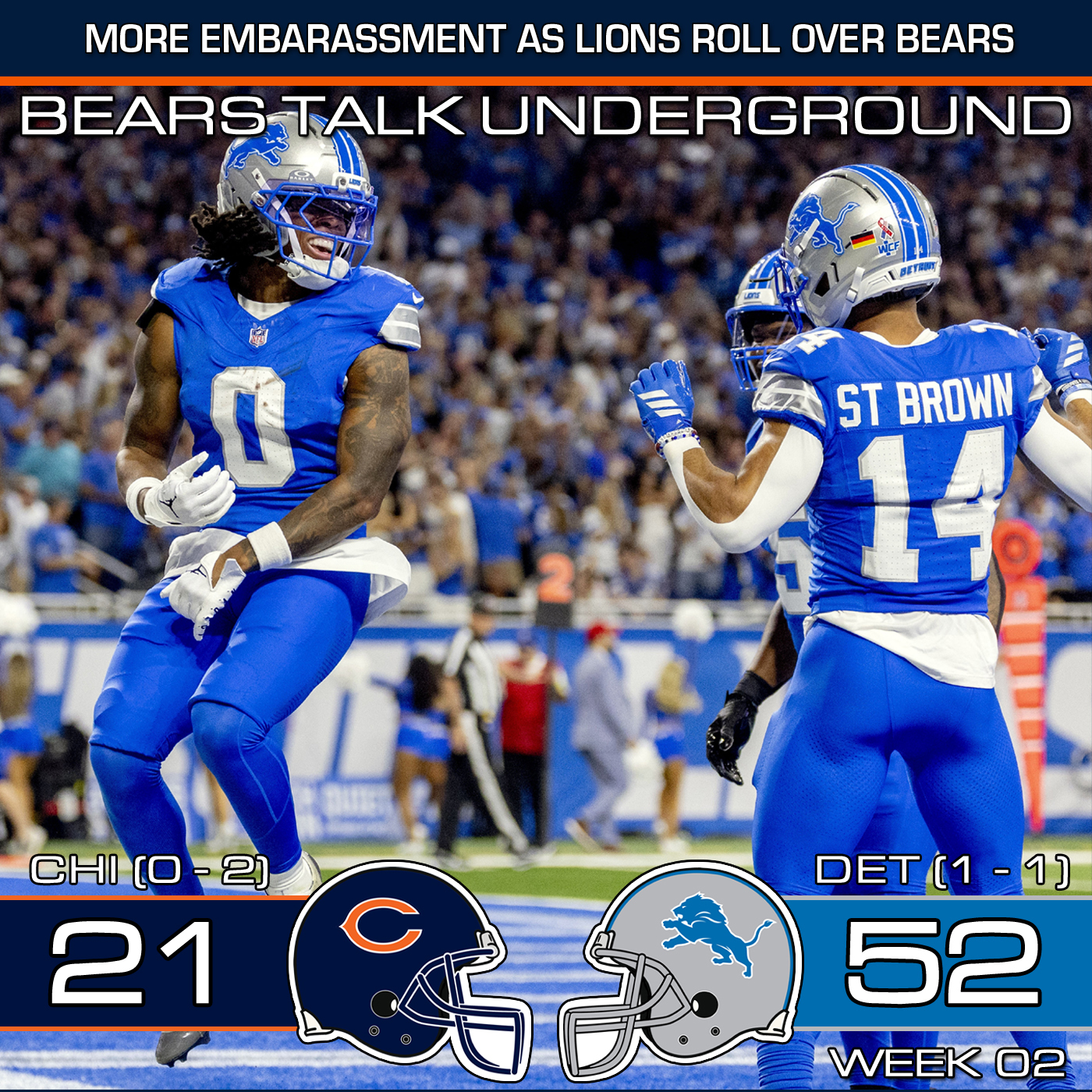 Week Two Review - A Motor City Mauling at the Hands of Detroit  