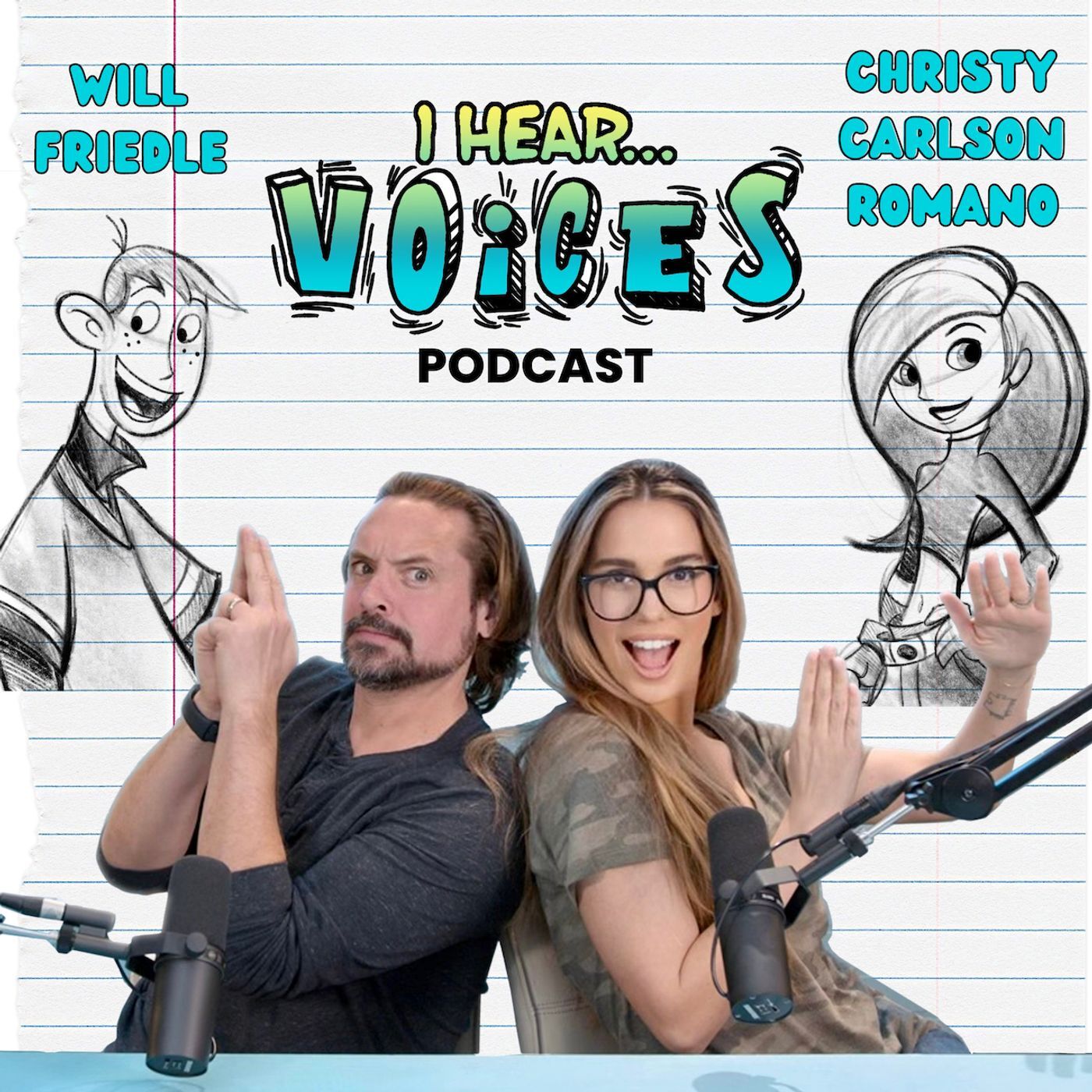 430: Will Friedle (Batman Beyond) and Christy Carlson Romano (Kim Possible)!