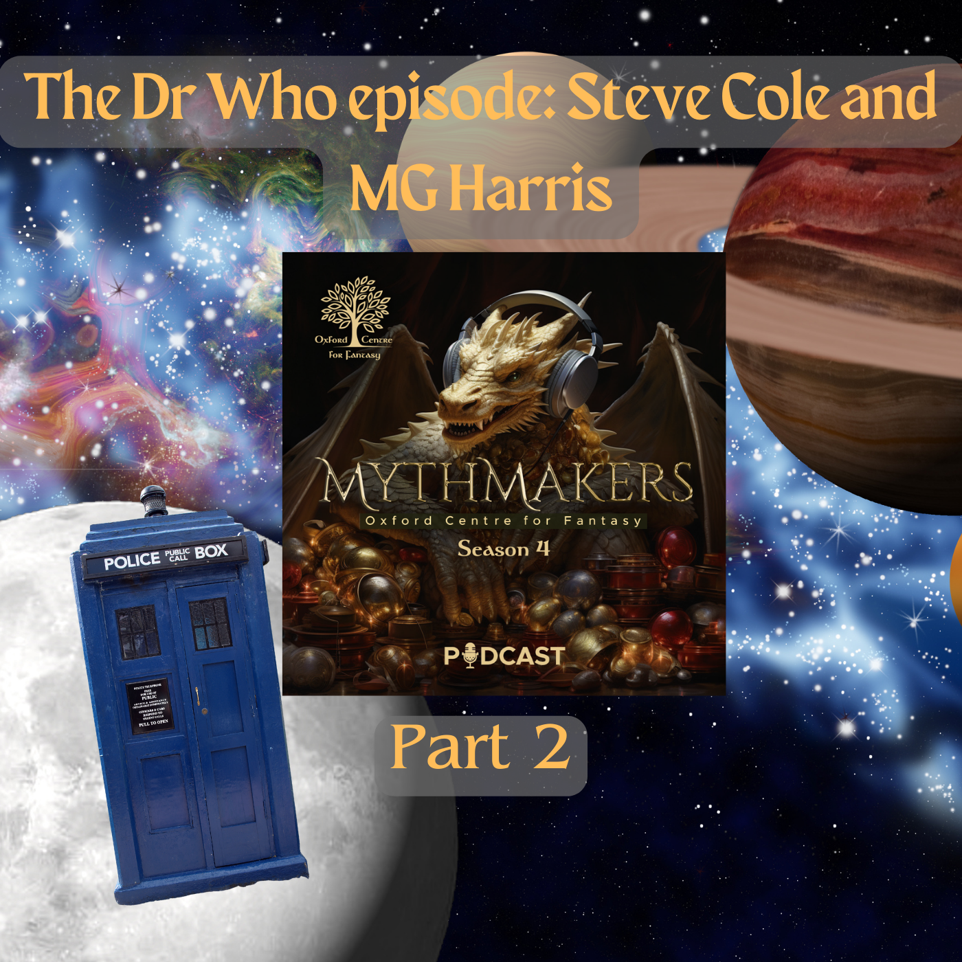 The Dr Who Episode: Steve Cole and MG Harris - Part 2