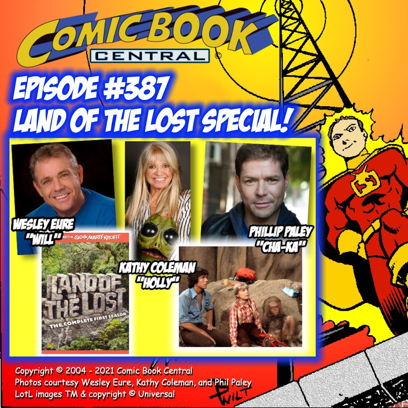 #387: Land of the Lost special with the cast Wesley Eure, Kathy Coleman & Phillip Paley!
