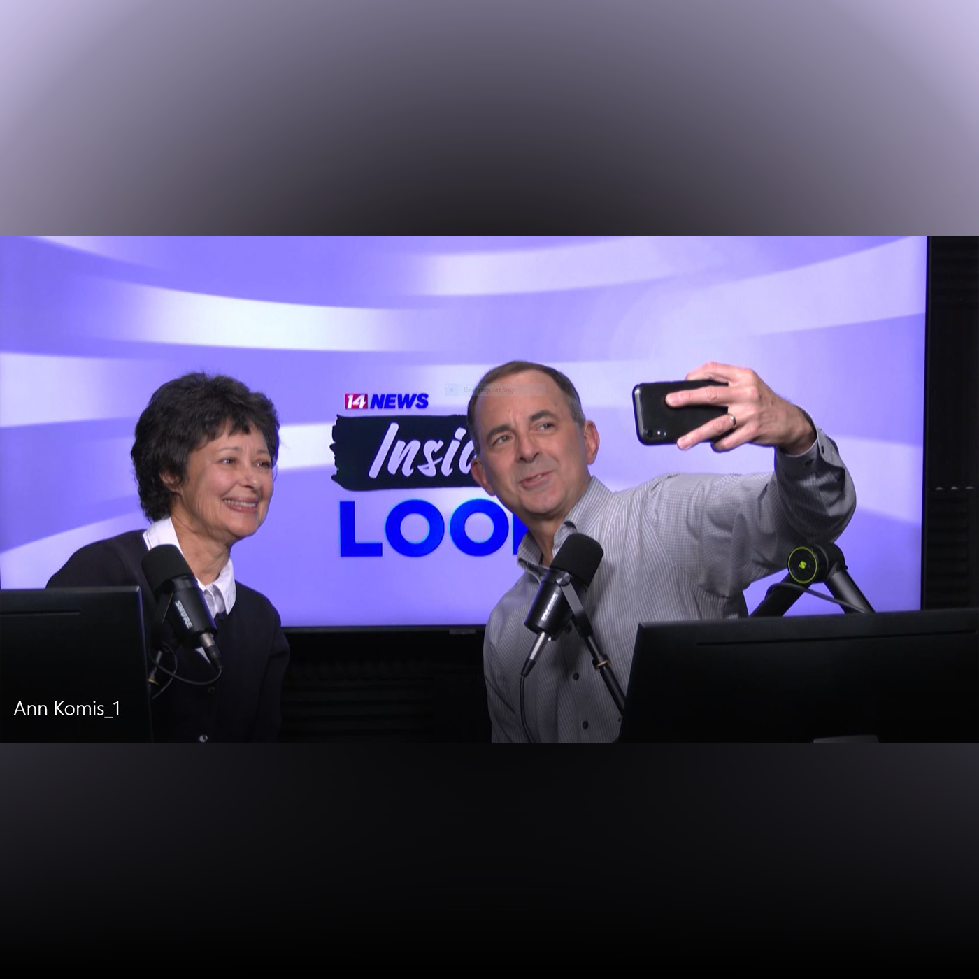16.  Former 14 News Evening Anchor Ann Komis