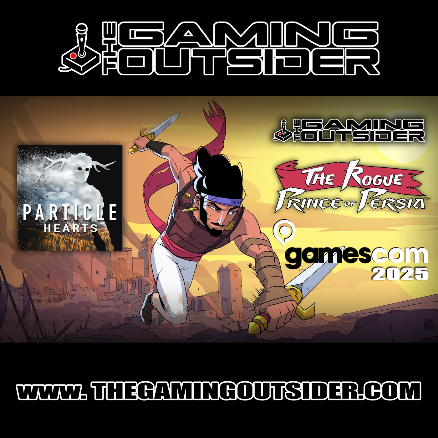 The Rogue Prince of Persia, Particle Hearts & gamescom 2025