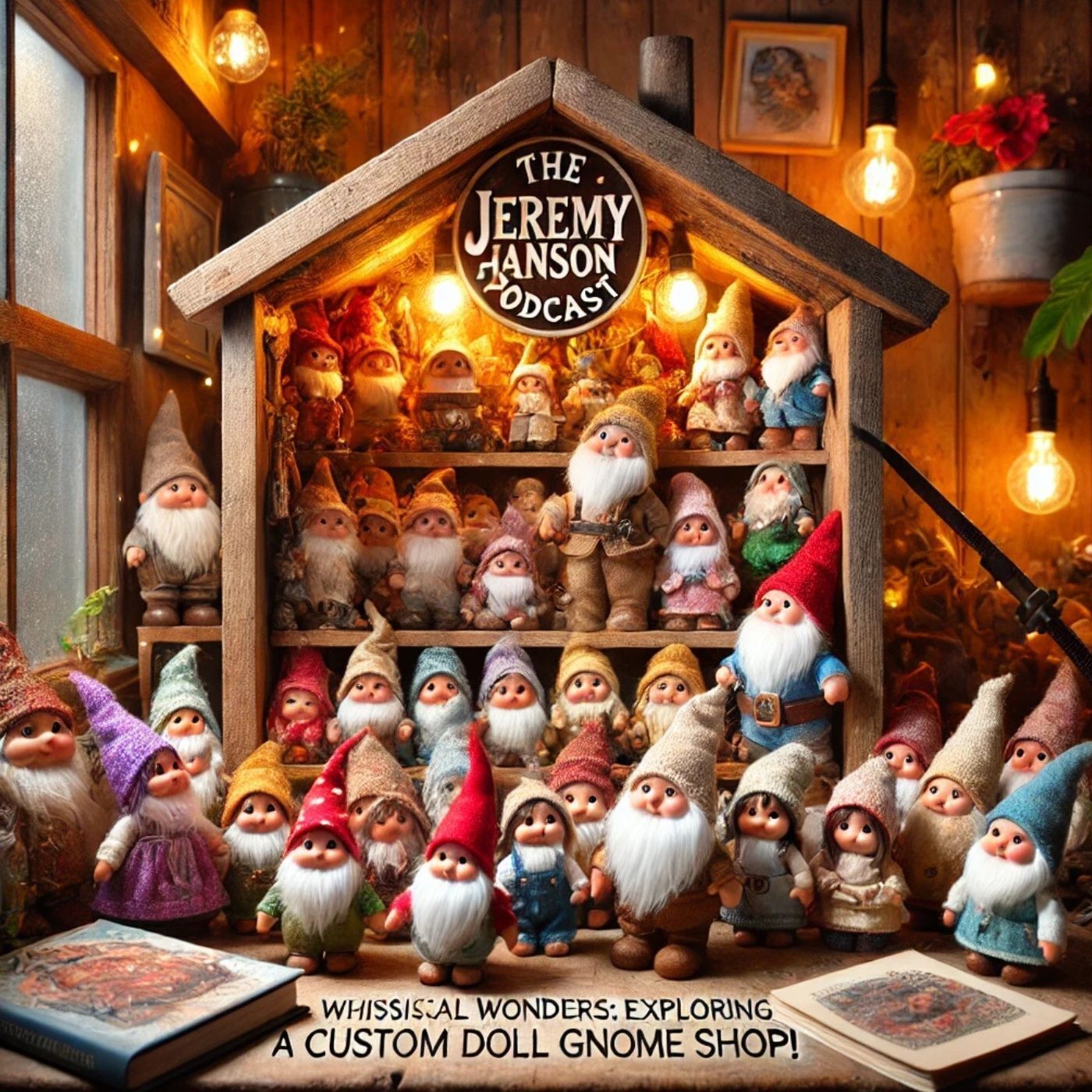 🧙‍♂️ Whimsical Wonders: Exploring a Custom Doll Gnome Shop! 🎨✨
