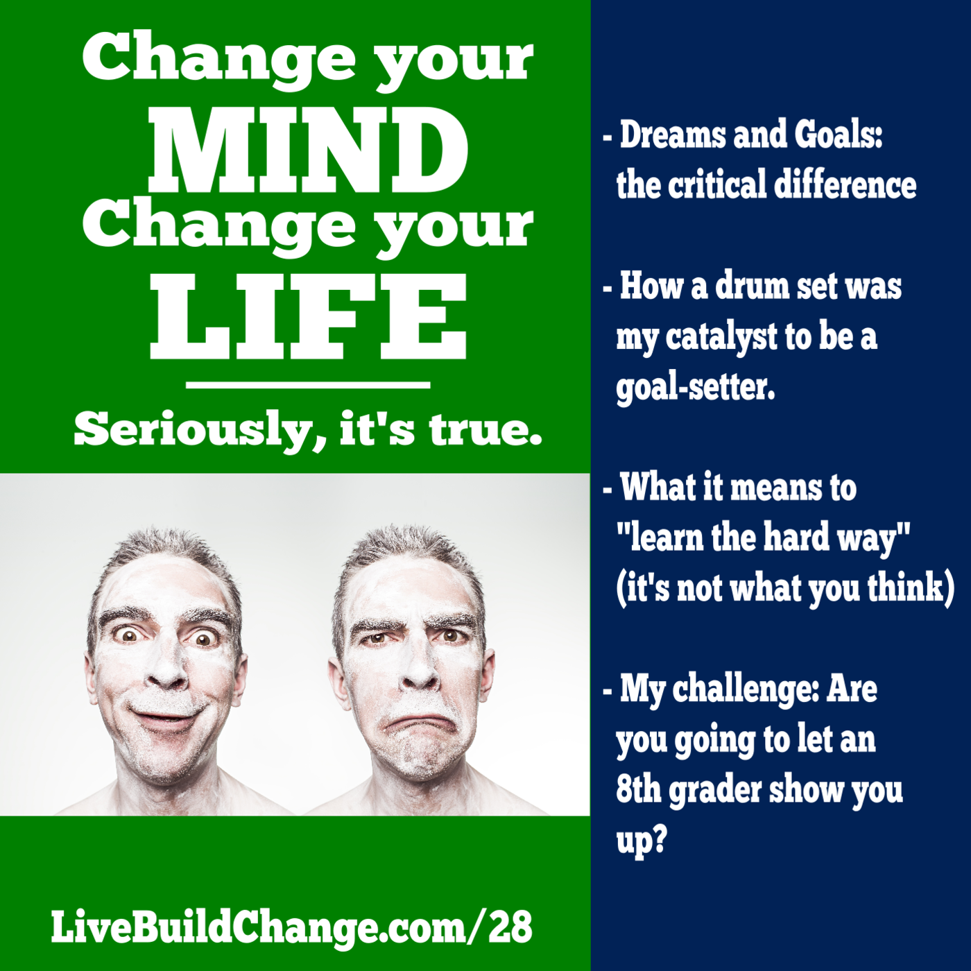 Change Your Mind, Change Your Life. Seriously, it’s true. [Ep #28]