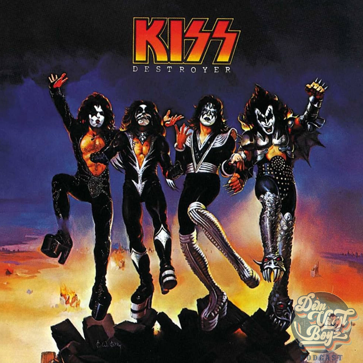 Dem Vinyl Boyz EP 135 - Kiss - Destroyer