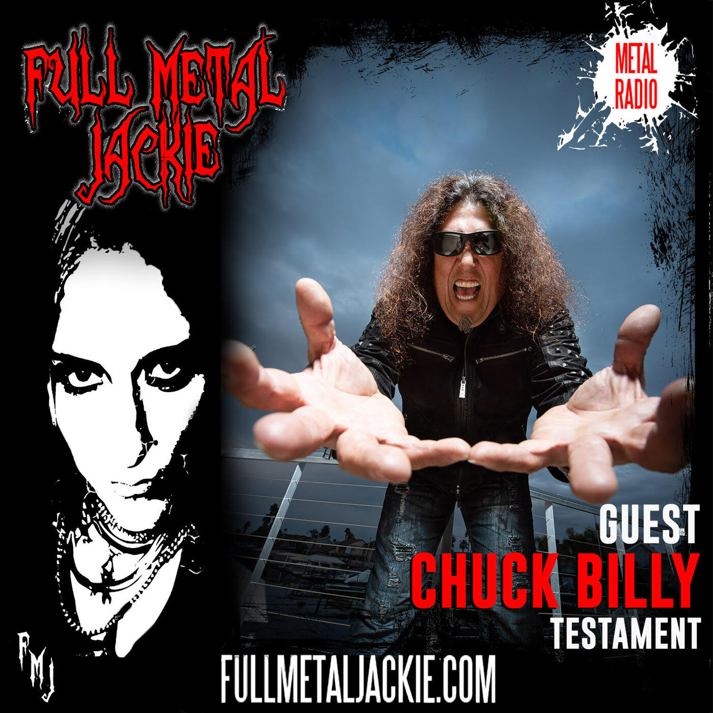 Chuck Billy of Testament on the FMJ RADIO SHOW