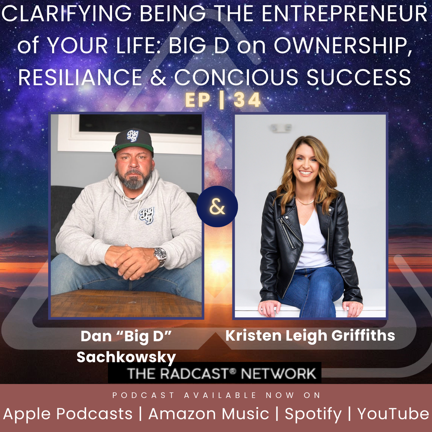 Ep. 34 | Clarifying Being the Entrepreneur of Your Life: Big D on Ownership, Resilience & Conscious Success