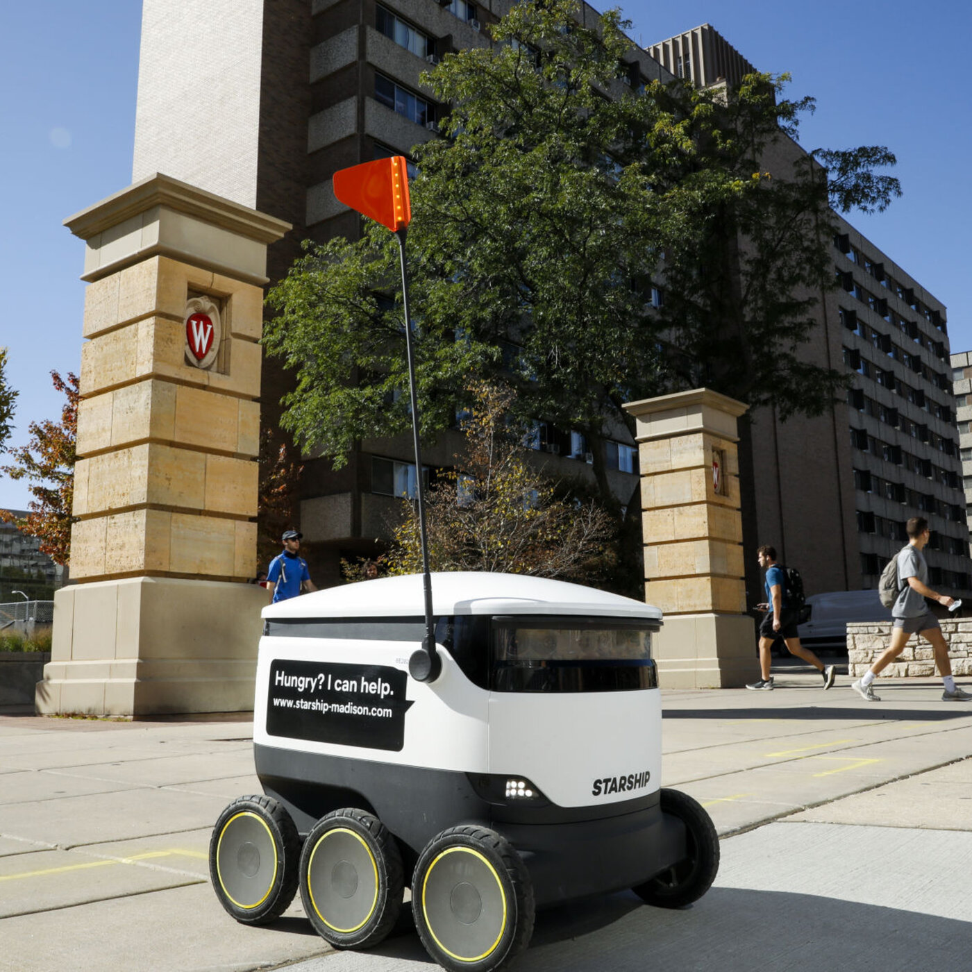 Robot, bring me lunch!