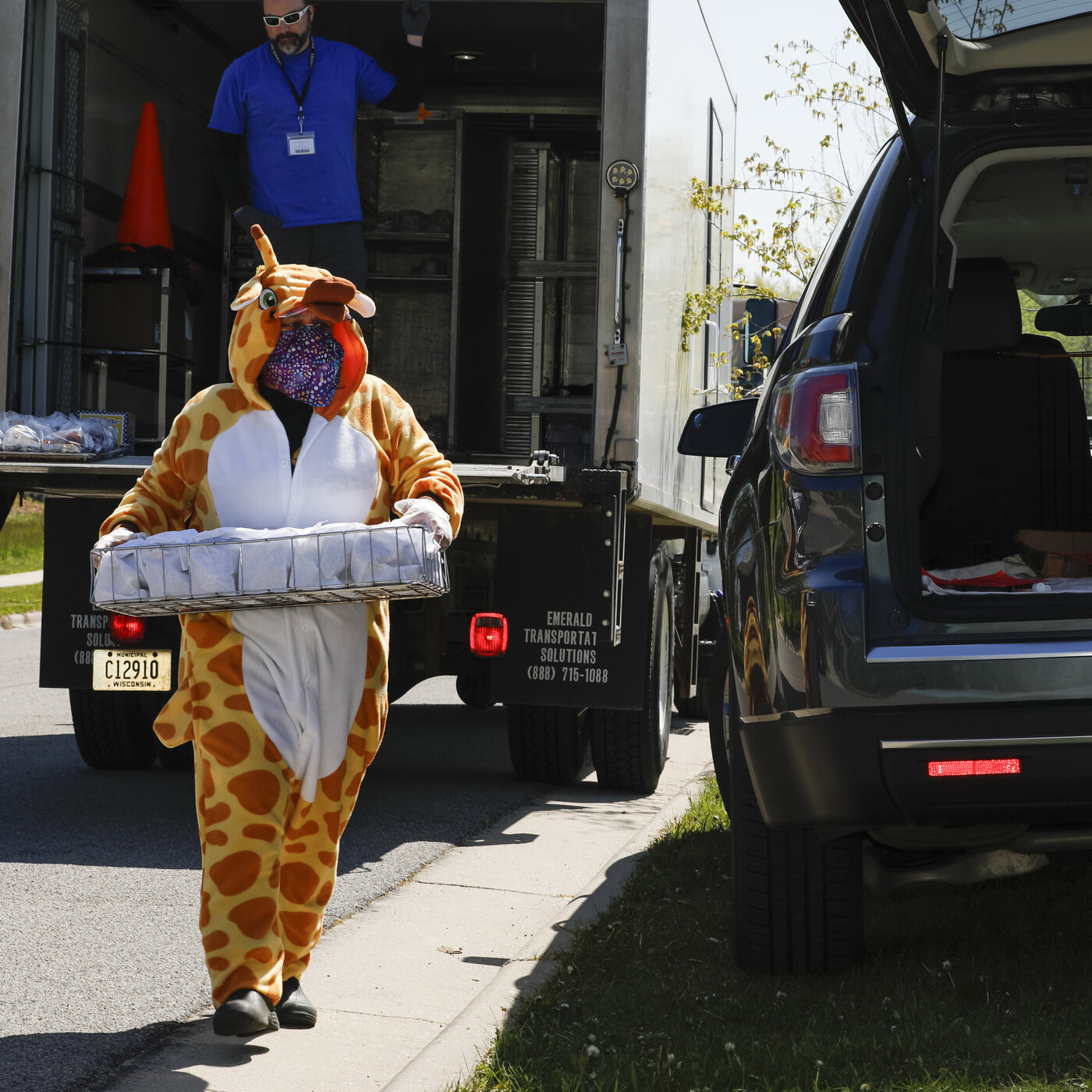 School lunch goes home