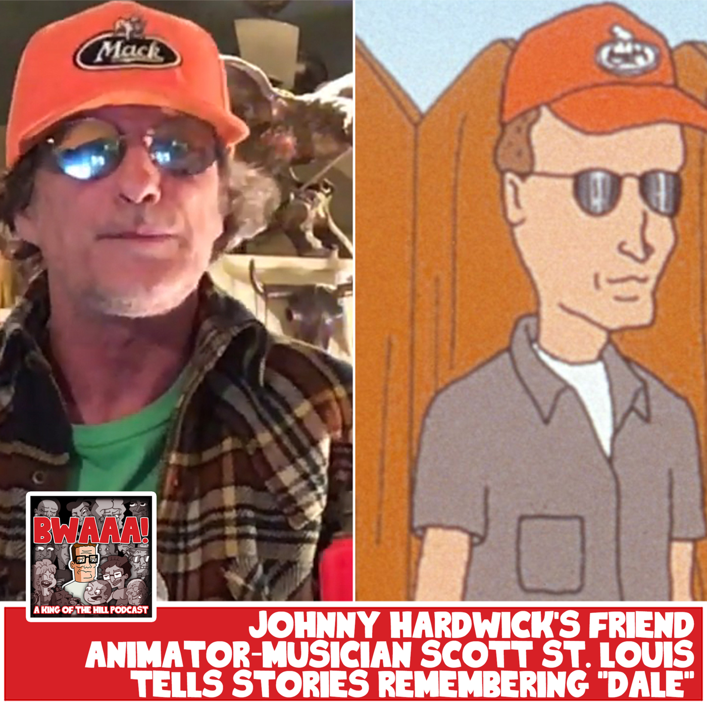 Johnny Hardwick's Friend Animator-Musician Scott St. Louis Tells Stories Remembering "Dale"