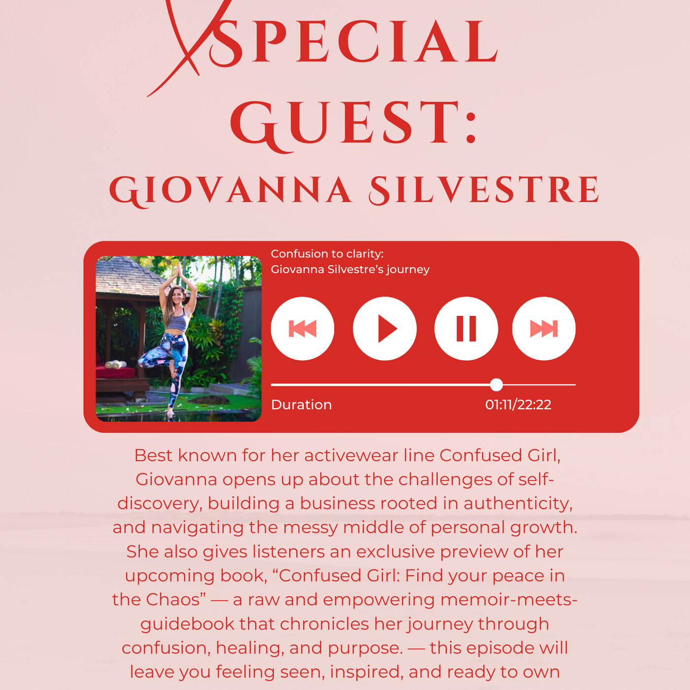 Confusion to clarity: Giovanna Silvestre's journey