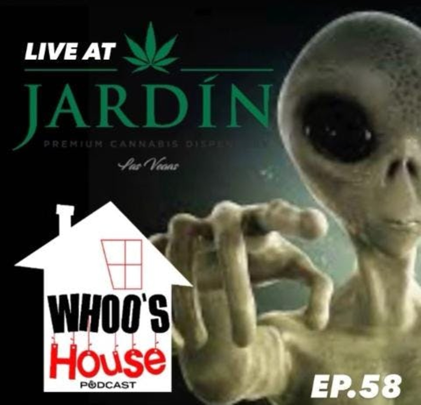 EP 58 Burger King Guy talks conspiracy theories live at Jardin Las Vegas
