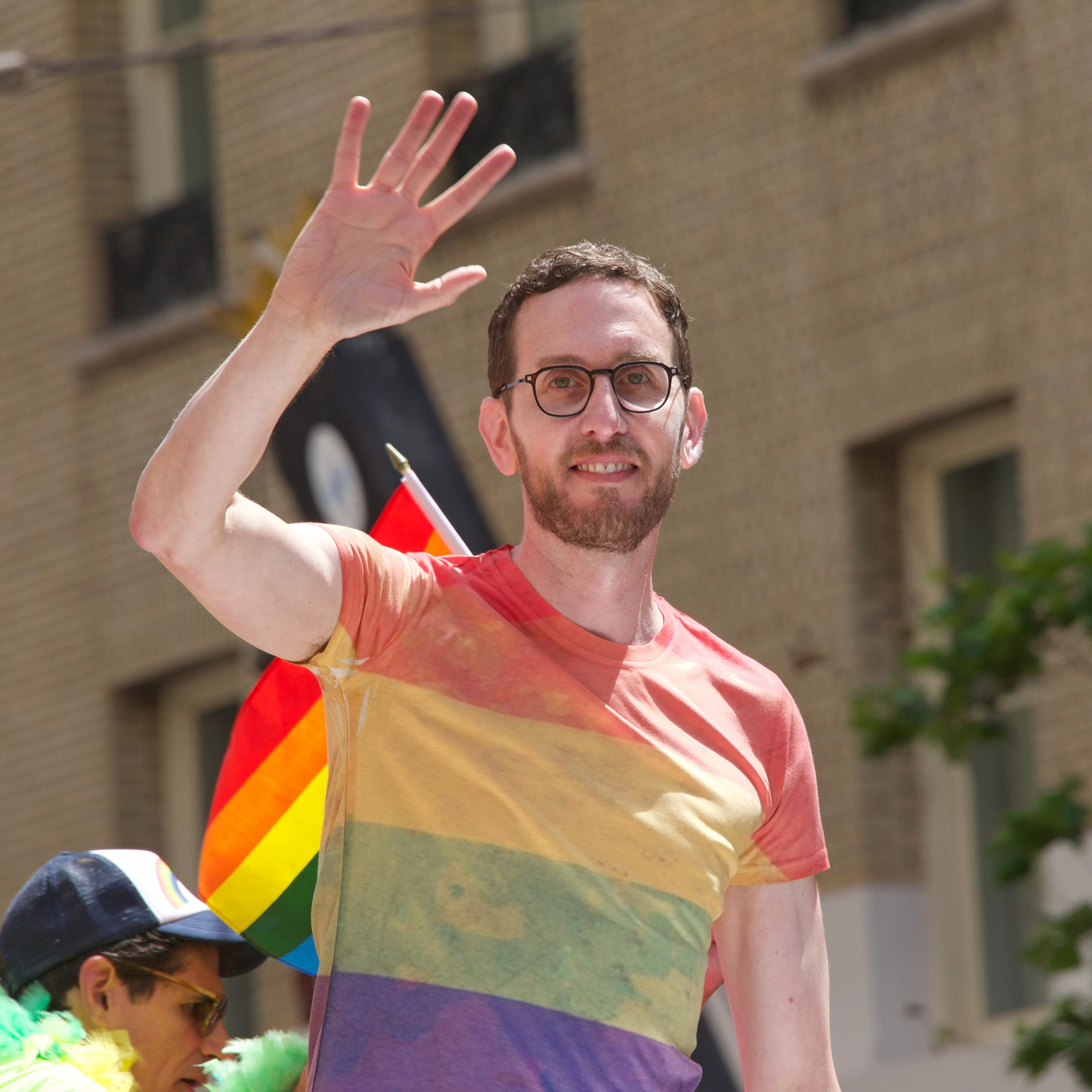 State Sen. Scott Wiener run out of a trans march over Gaza stance